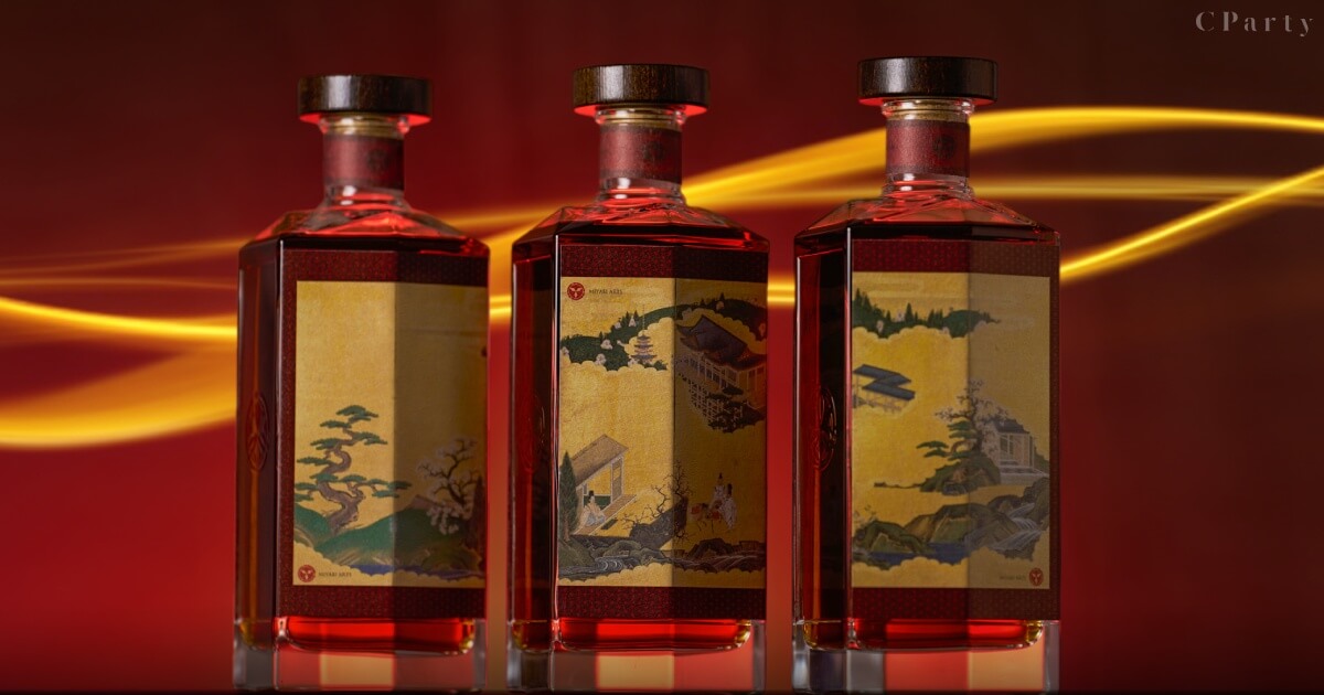 日本古代藝術品結合高年份威士忌「MIYABI雅 36年」全球限量95套
